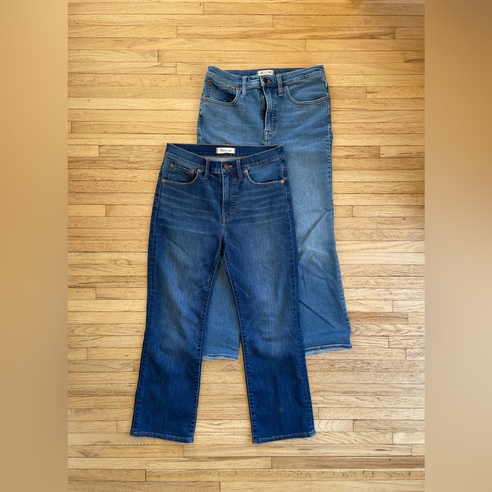 Reposh 2 pairs Madewell Cali Demi Size 28